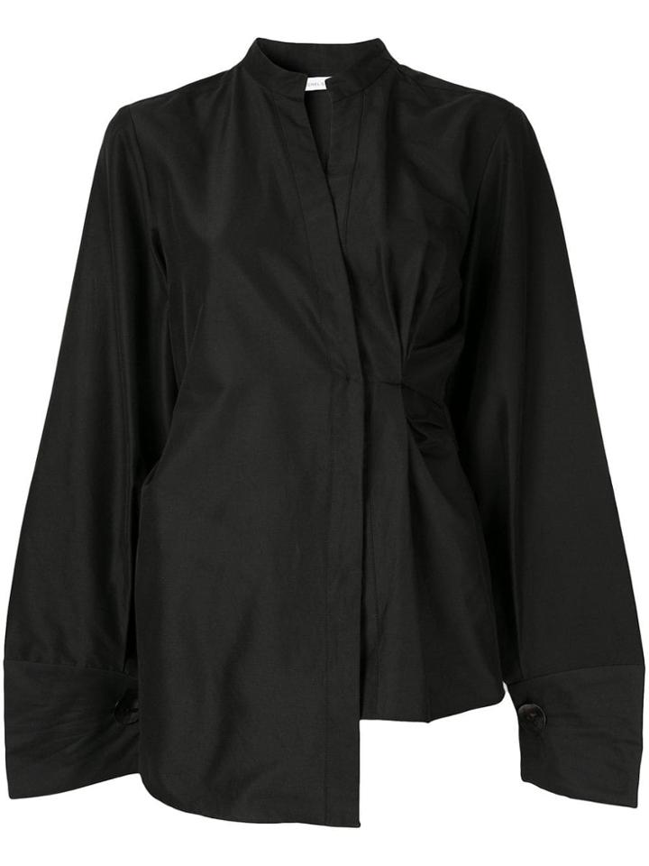 Rachel Gilbert Jorja Asymmetric Hem Shirt - Black