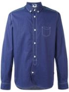 Junya Watanabe Comme Des Garçons Man Plain Shirt, Men's, Size: Small, Blue, Cotton