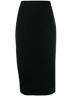 Tom Ford Plain Pencil Skirt - Black