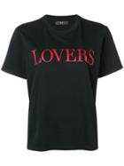 Amiri Lovers Printed T-shirt - Black