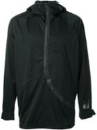 Y-3 Curved Zipper Jacket, Men's, Size: Large, Black, Polyester/polyurethane