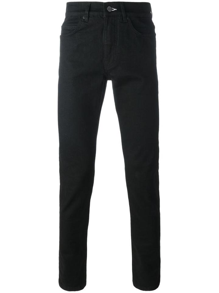 Mcq Alexander Mcqueen Slim Fit Jeans, Men's, Size: 34, Black, Cotton/spandex/elastane