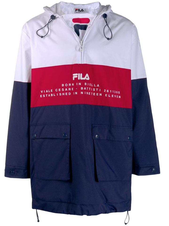 Fila Onassis Colour Block Jacket - Blue