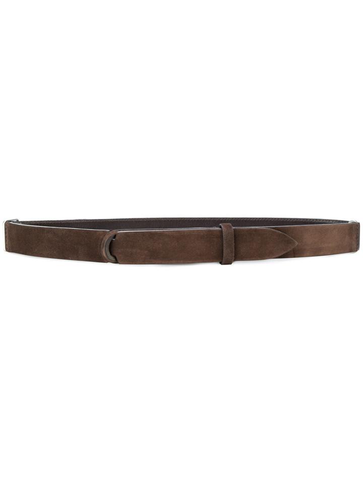 Orciani Loop-fastening Belt - Brown