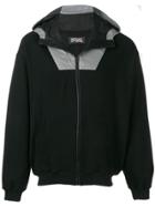 Represent Hooded Zip-up Jacket - Black