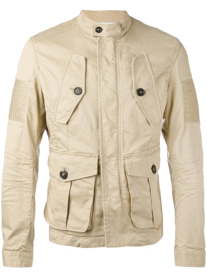 Dsquared2 Flap Pocket Jacket - Nude & Neutrals