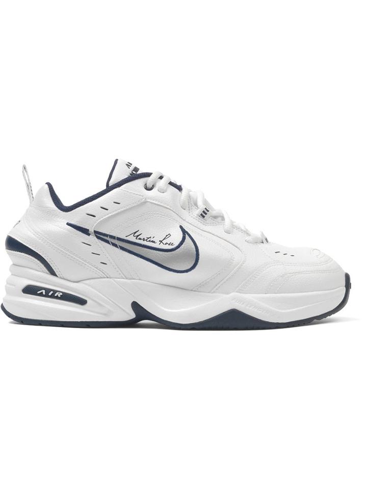 Nike White X Martine Rose Air Monarch Iv Sneakers