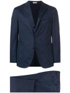 Boglioli Slim-fit Tailored Jacket - Blue