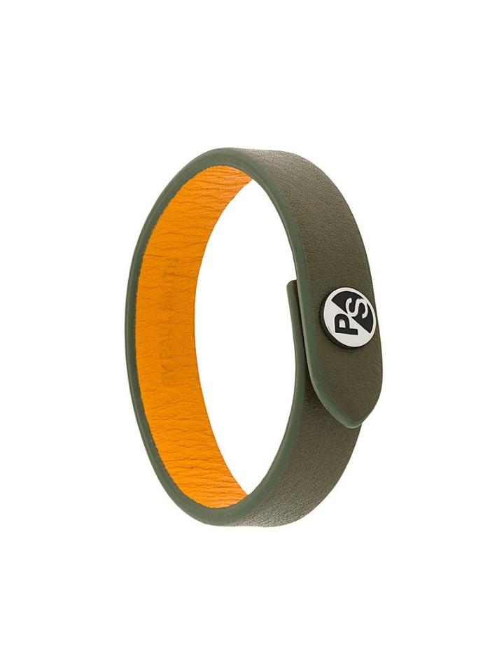 Ps By Paul Smith Two-tone Bracelet, Men's, Green
