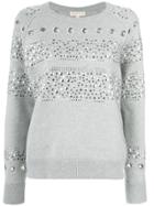 Michael Michael Kors Studded Sweatshirt - Grey