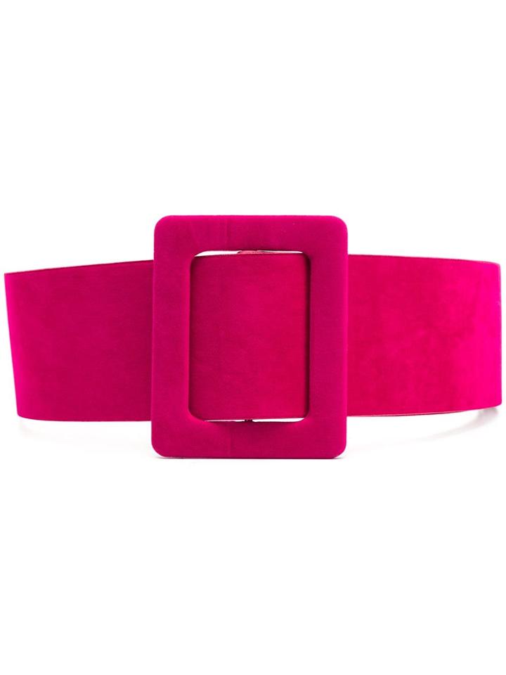 Marc Ellis Wide Buckle Belt - Pink