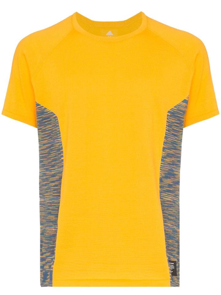 Adidas X Missoni Panelled T-shirt - Yellow