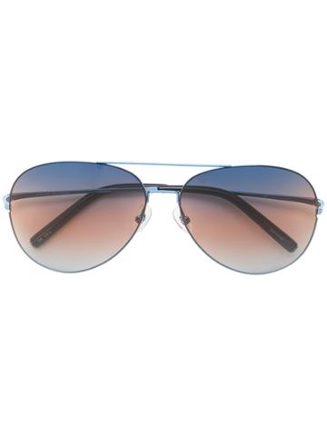 Linda Farrow Linda Farrow X Matthew Williamson Sunglasses - Blue