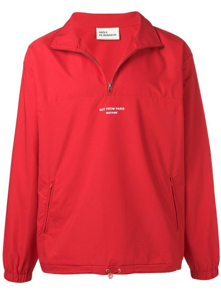 Drôle De Monsieur Nfpm Anorak - Red