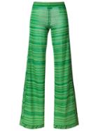 Missoni Striped Knit Flared Trousers