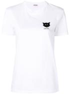 Miu Miu Logo Patch T-shirt - White