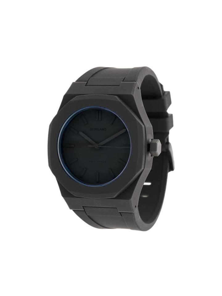 D1 Milano Polycarbon 40.5 Mm Watch - Black