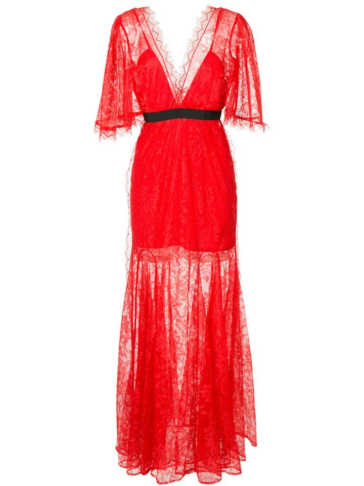 Alice Mccall Look Good Gown - Red