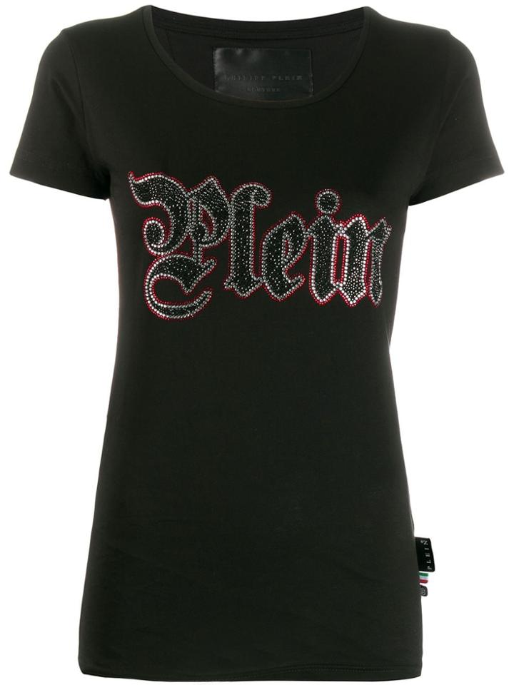 Philipp Plein Gothic Plein T-shirt - Black