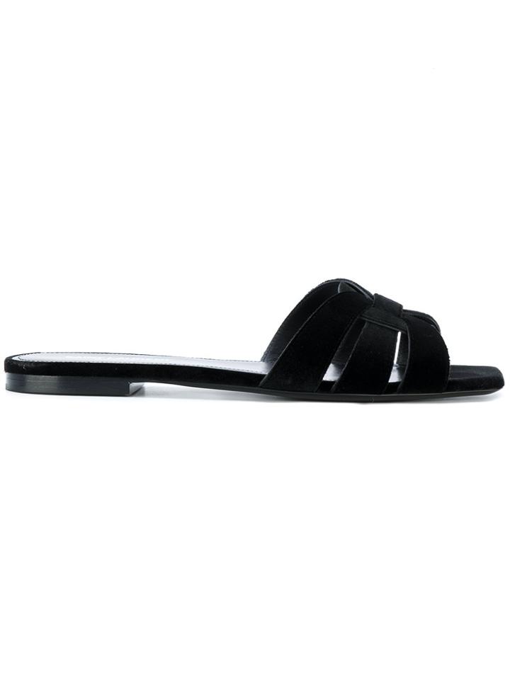 Saint Laurent Nu Pieds Sandals - Black