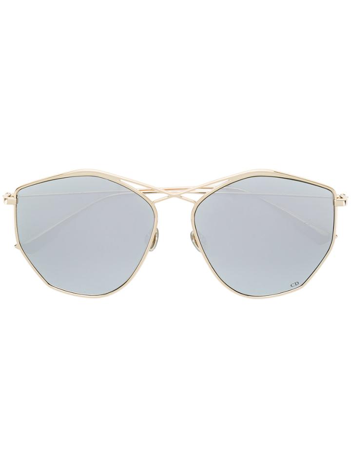 Dior Eyewear Stellaire 4 Sunglasses - Metallic
