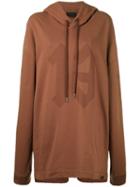 Fenty X Puma - Graphic Hoodie - Women - Cotton - M, Brown, Cotton