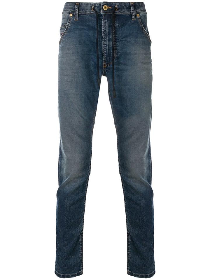 Diesel Carrot Leg Krooley Joggjeans - Blue