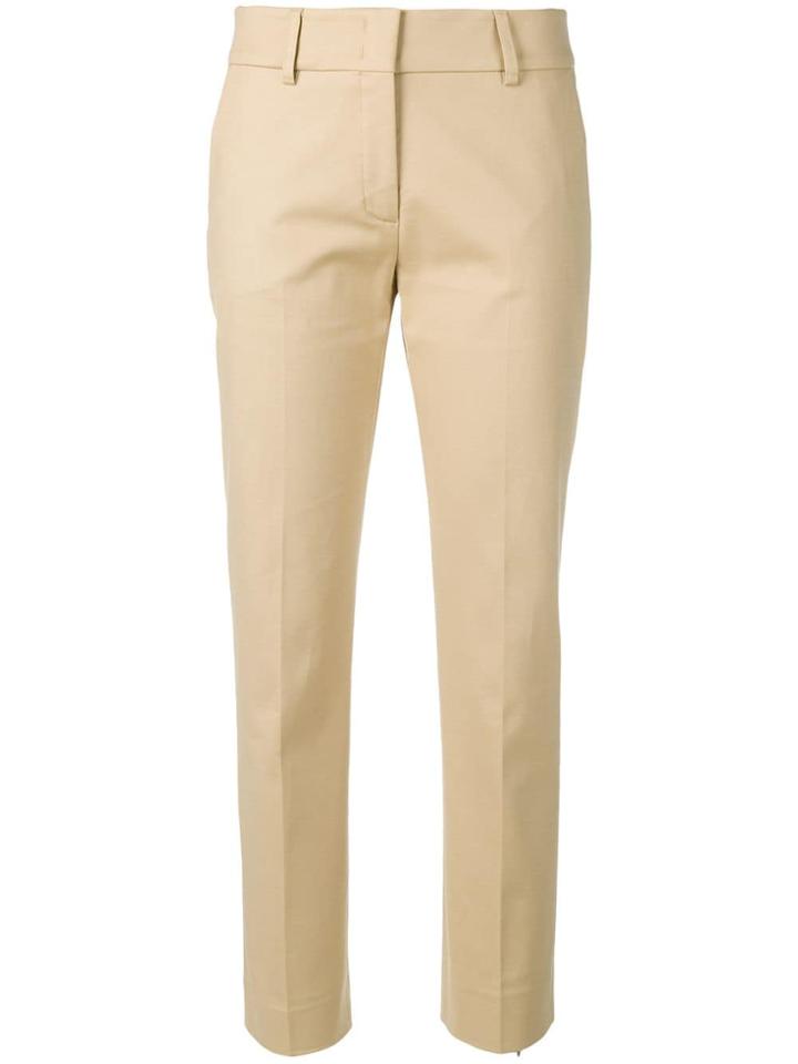 Piazza Sempione Tailored Cropped Trousers - Neutrals