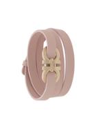 Salvatore Ferragamo Logo Plaque Bracelet - Pink