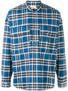 Fear Of God Tartan Pattern Shirt - Blue