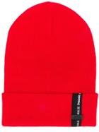 Daniele Alessandrini Rolled Beanie - Red