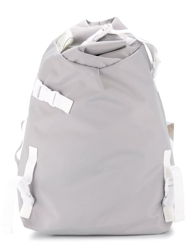 Macromauro Safety Buckle Backpack - Grey
