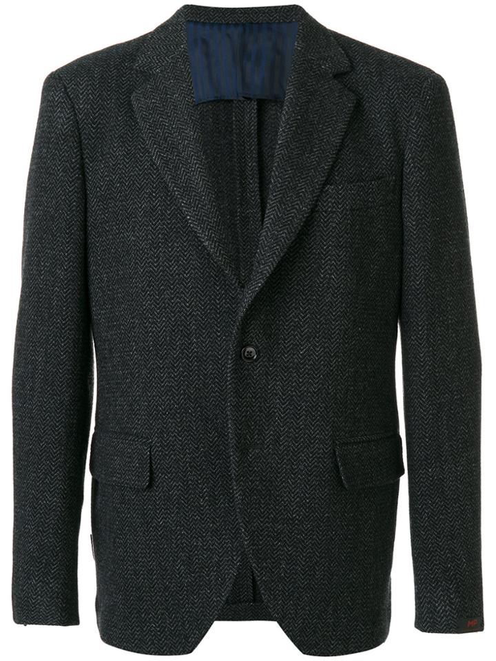 Mp Massimo Piombo Classic Blazer - Grey