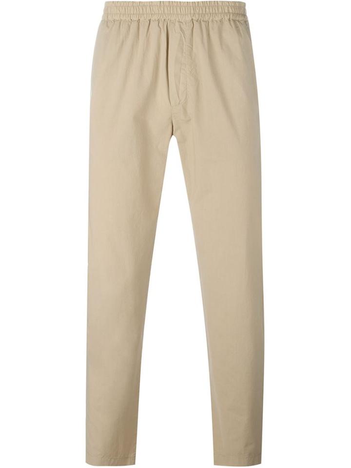 Msgm Elastic Waistband Trousers