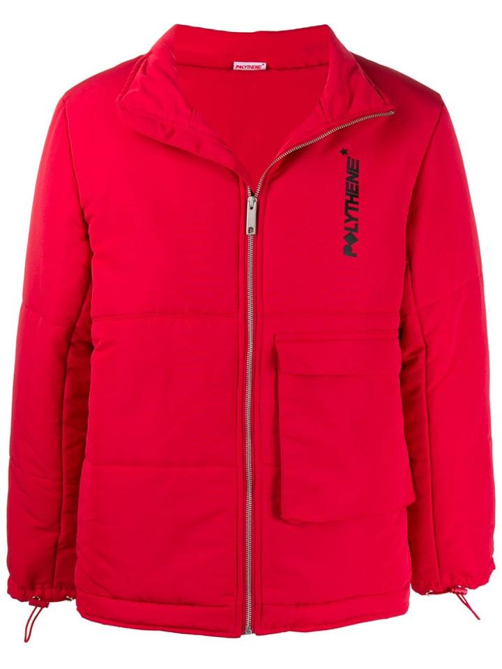 Polythene* Optics Padded Short Jacket - Red