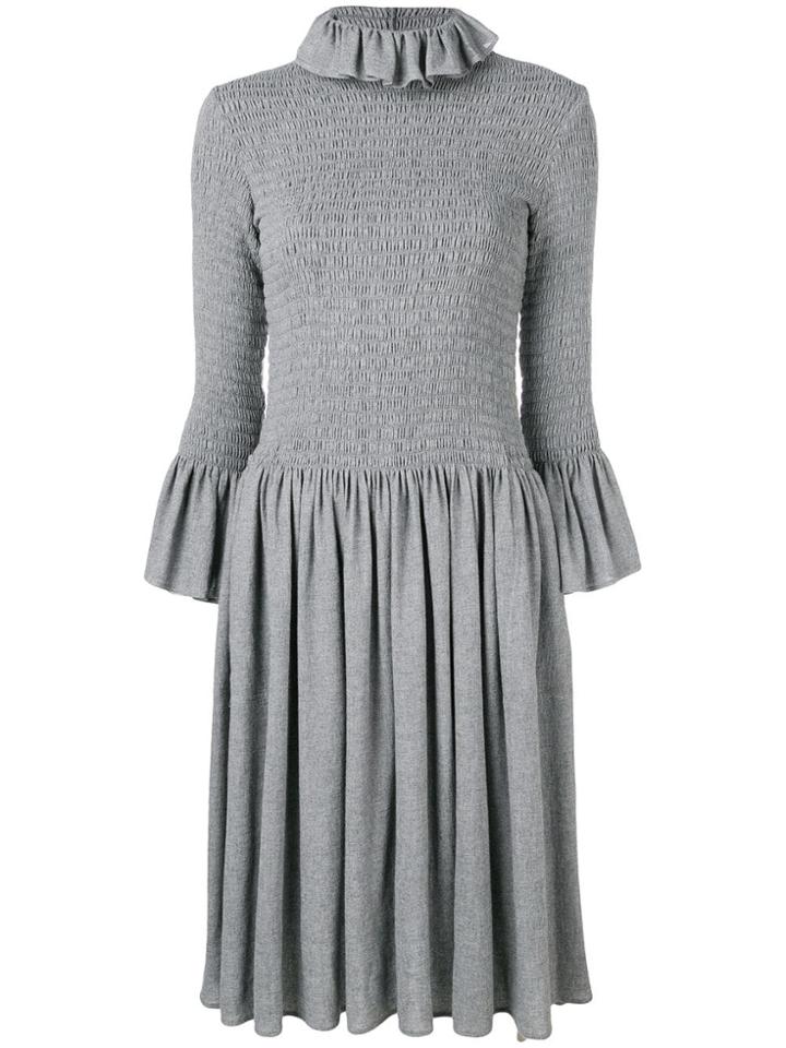 Mm6 Maison Margiela Elasticated Knit Dress - Grey