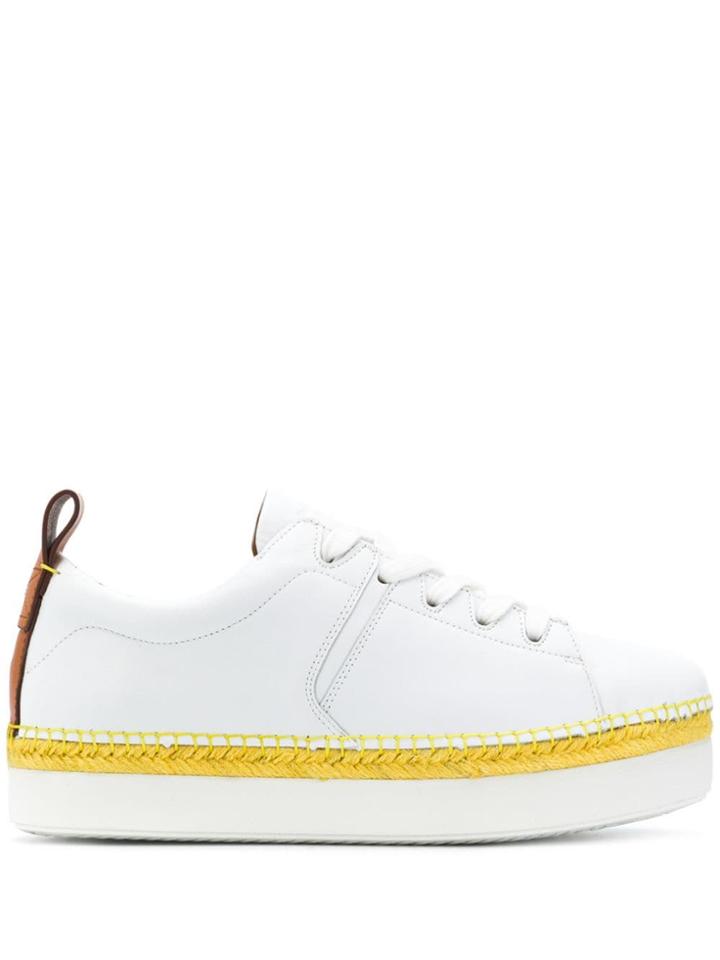 See By Chloé Classic Low-top Sneakers - White