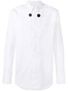 Givenchy - Jewel-detail Shirt - Men - Cotton - 39, White, Cotton