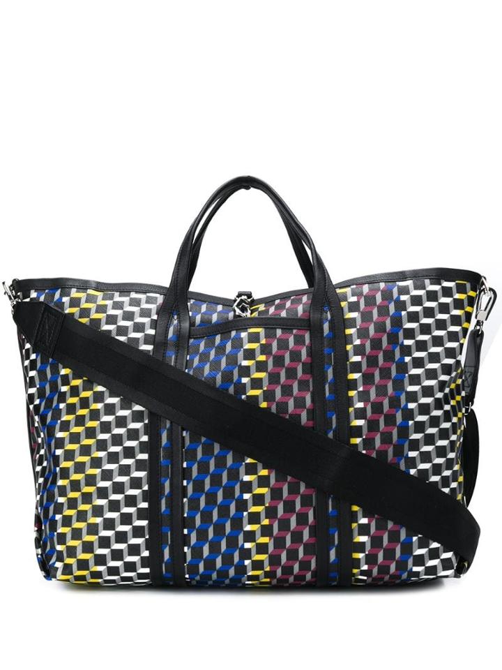 Pierre Hardy Cube Print Tote - Grey