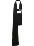 Versus Draped Halter Neck Mini Dress