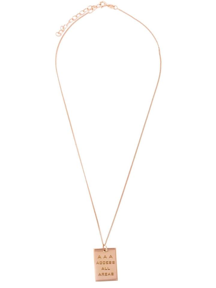 True Rocks 'aaa Pass' Necklace - Metallic