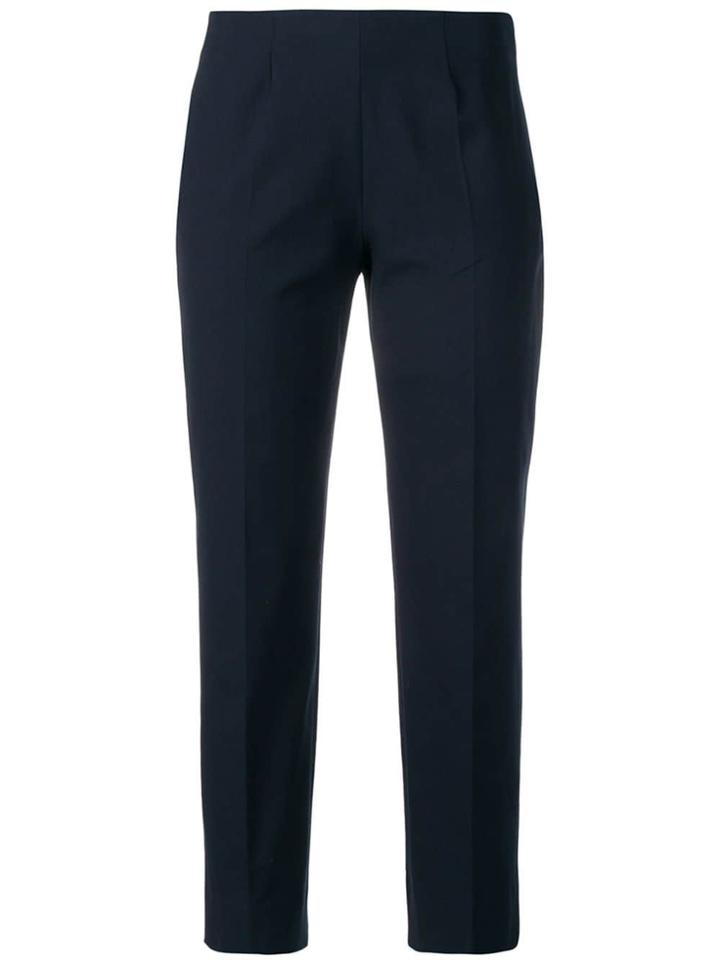 Piazza Sempione Slit Hem Trousers - Blue
