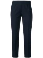 Piazza Sempione Slit Hem Trousers - Blue