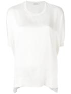 P.a.r.o.s.h. Safira Tank Top, Size: Medium, White, Silk/spandex/elastane