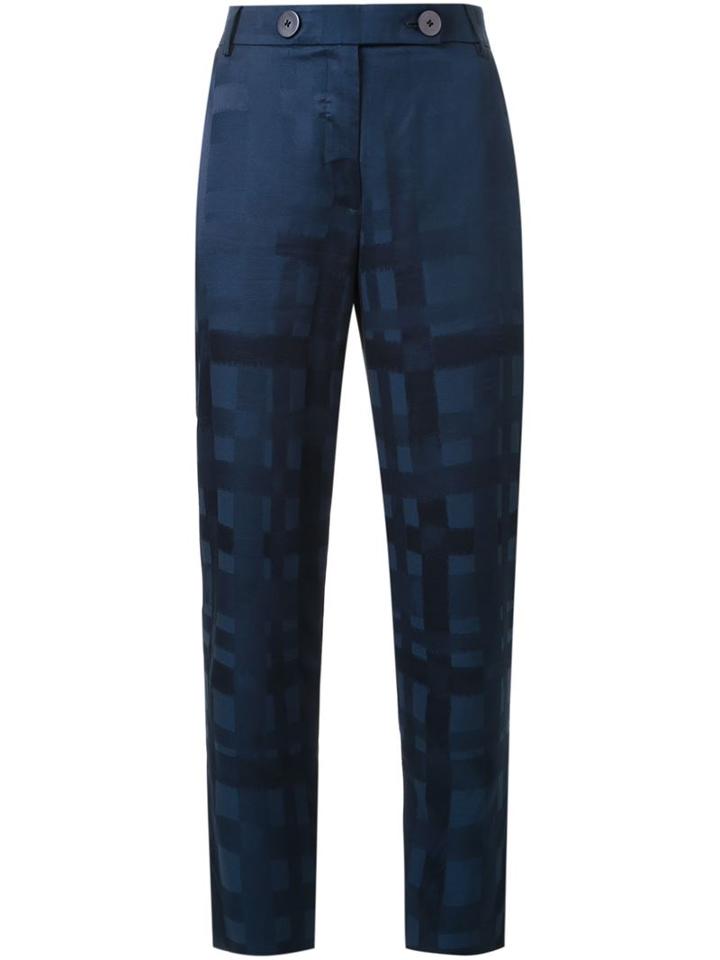 Ginger & Smart Laneway Trousers, Women's, Size: 6, Blue, Polyester/viscose
