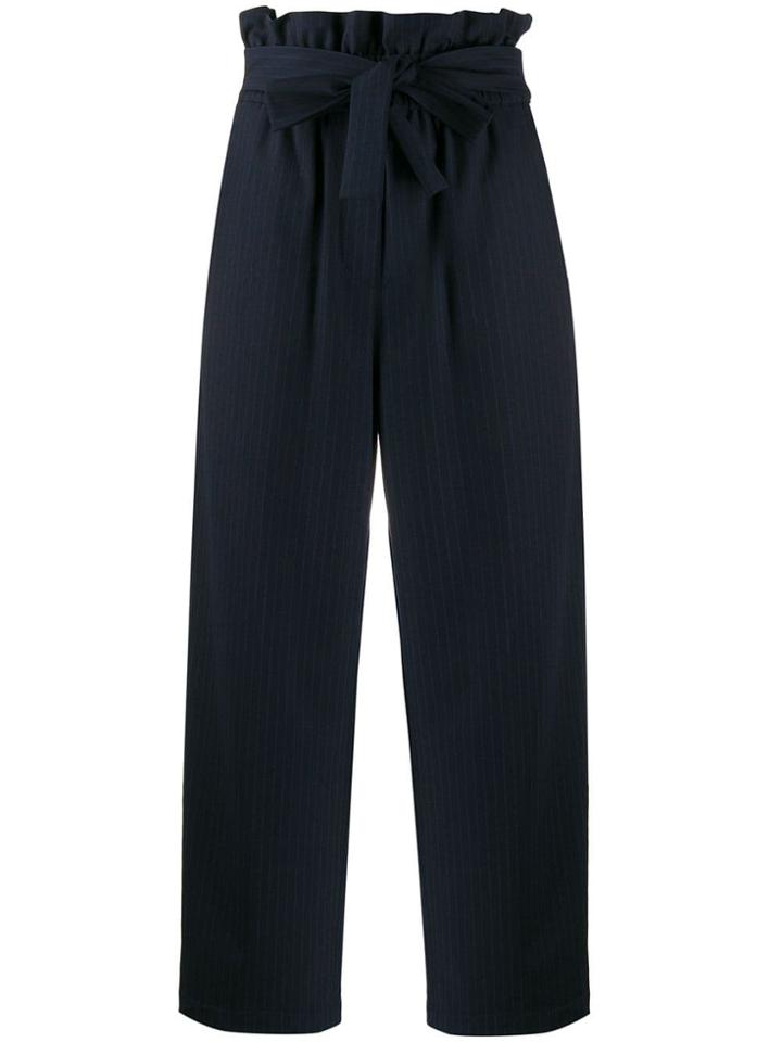 3.1 Phillip Lim Belted Paperbag Trousers - Blue