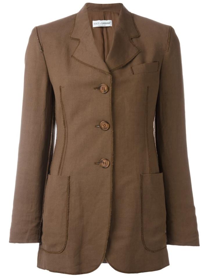 Dolce & Gabbana Vintage Exposed Seam Blazer