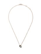 Pomellato 18kt Rose & White Gold Nudo White Topaz Pendant Necklace -