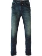 Diesel Spender Skinny Jogg Jeans, Men's, Size: 28, Blue, Cotton/polyester/spandex/elastane