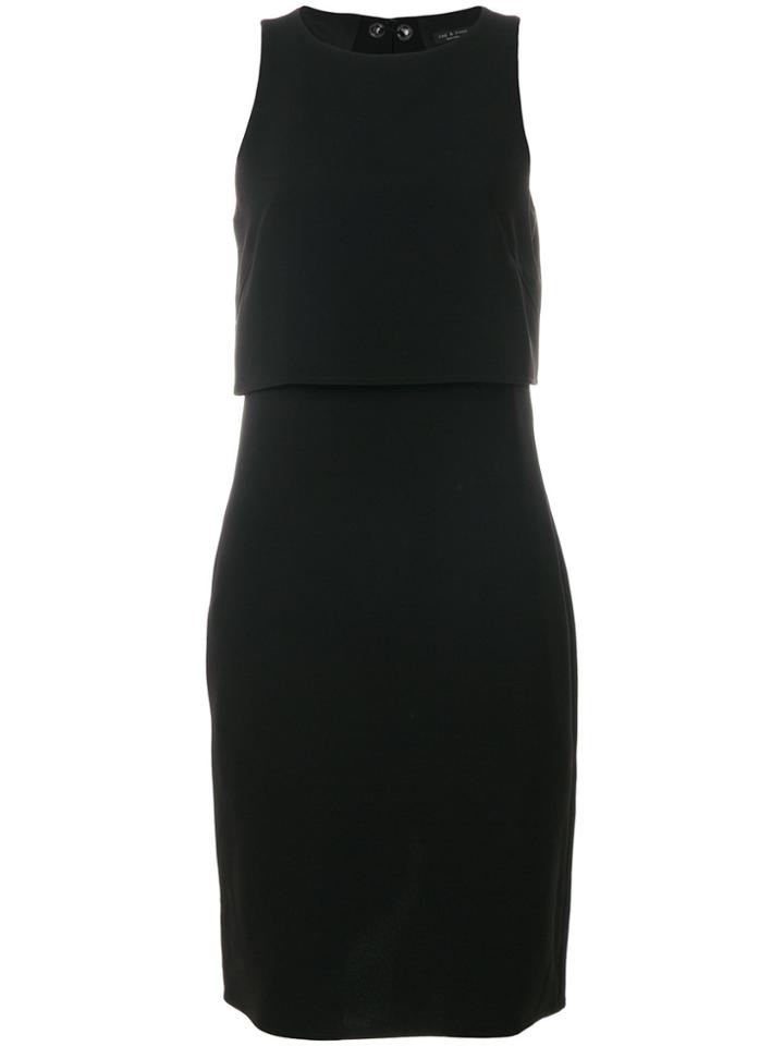 Rag & Bone Layered Dress - Black